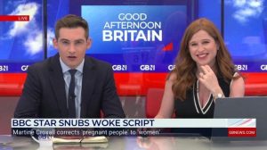 Emily Carver praises BBC star for ‘rebellion’ after presenter shunned woke autocue