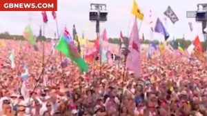 Rod Stewart, 80, delivers hidden tribute to wife Penny Lancaster with sweet Glastonbury set gesture