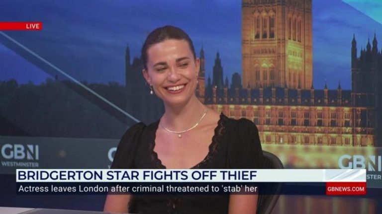Bridgerton star tells Nigel Farage the ‘real reason’ she is fleeing London: ‘Terrible news for the capital!’