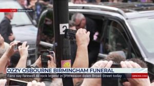 Kelly Osbourne delivers hidden tribute to dad Ozzy at tearful funeral procession as fans spot sweet gesture